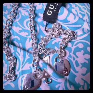 GUESS Heart Bracelets & Necklace